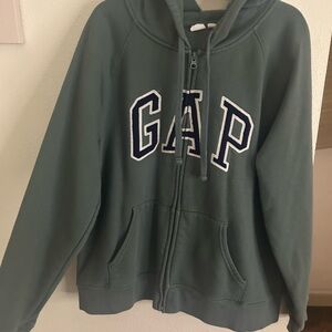 GAP Forest Green Hoodie with Logo